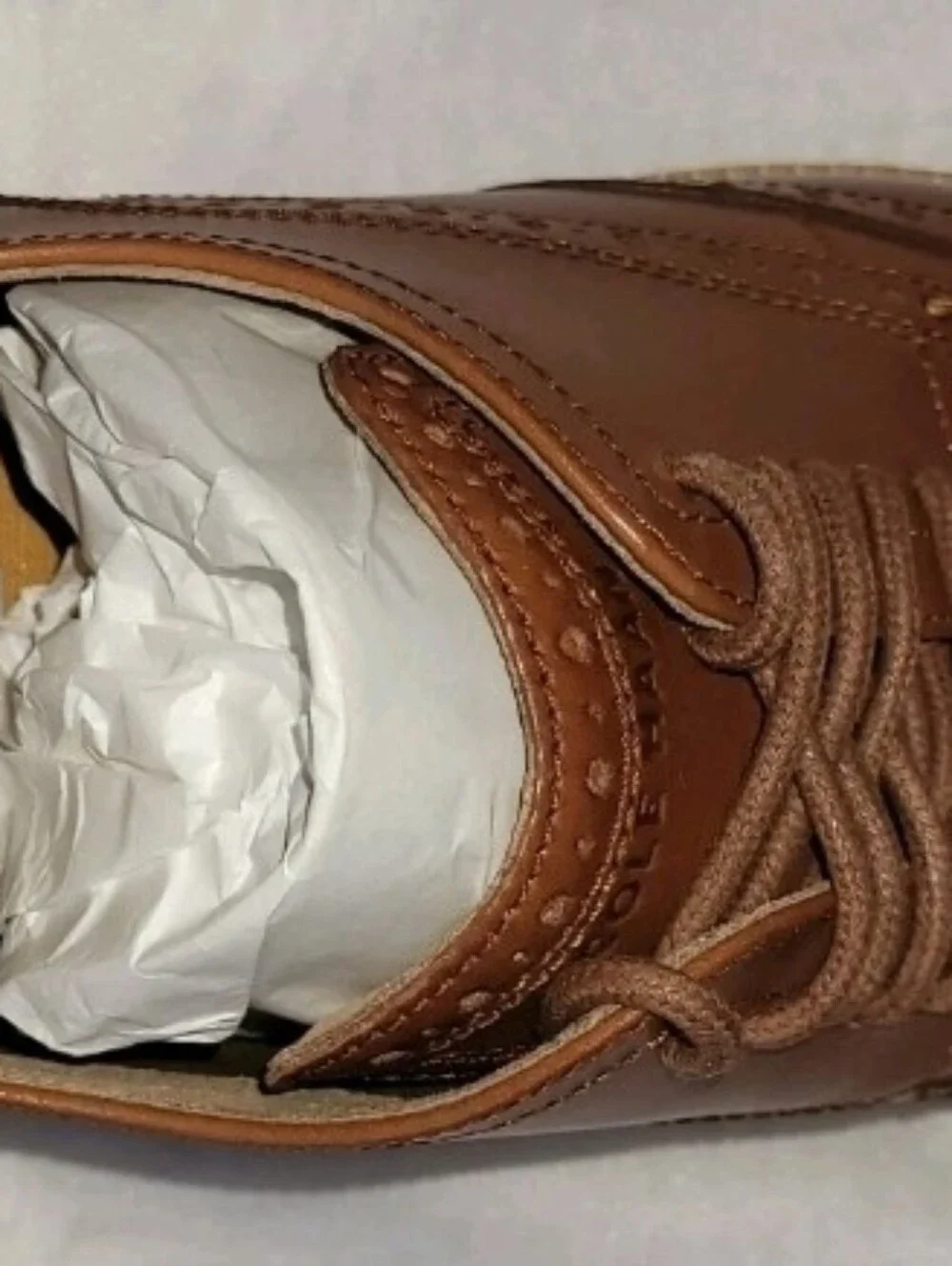 Cole Haan Original Grand Tour Wing Oxford - Woodbury Java, Size 10 Men's